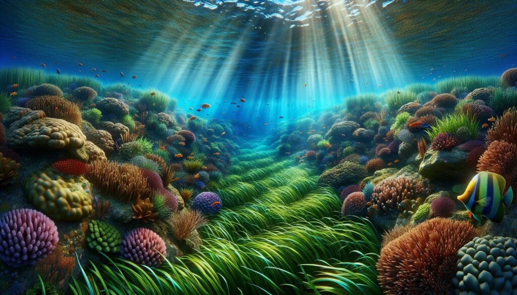 plants in the great barrier reef